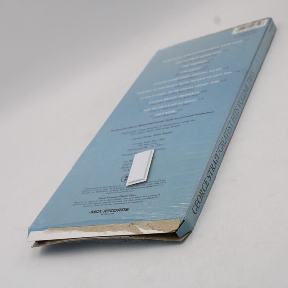 George Strait Greatest Hits Volume 2 Empty CD Longbox 1987 NO DISC NO JEWEL - Picture 6 of 7